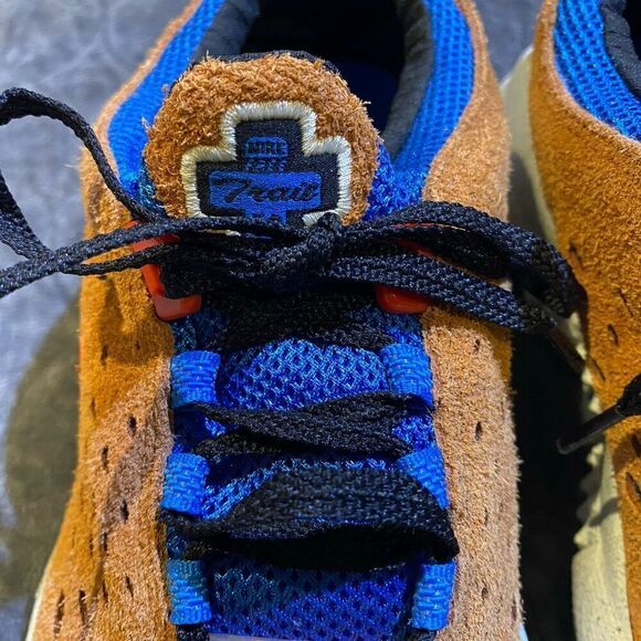 Nike Free Run Trail Dark Russet Blue Nebula Size 7.5 - Picture 5 of 11